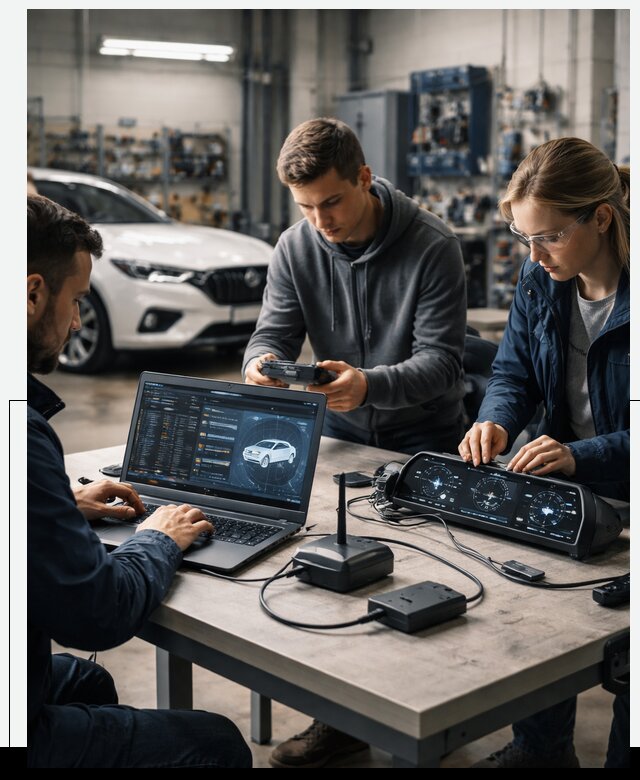 Разработка Connected Car и ПО для автопрома в Иванове