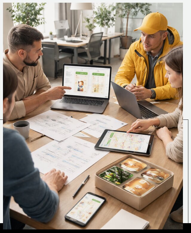 Разработка агрегатора доставки еды в Иванове от 15498 р., АвикейВнв